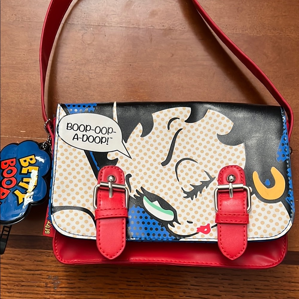 Betty Boop Pop Art Shoulder Bag